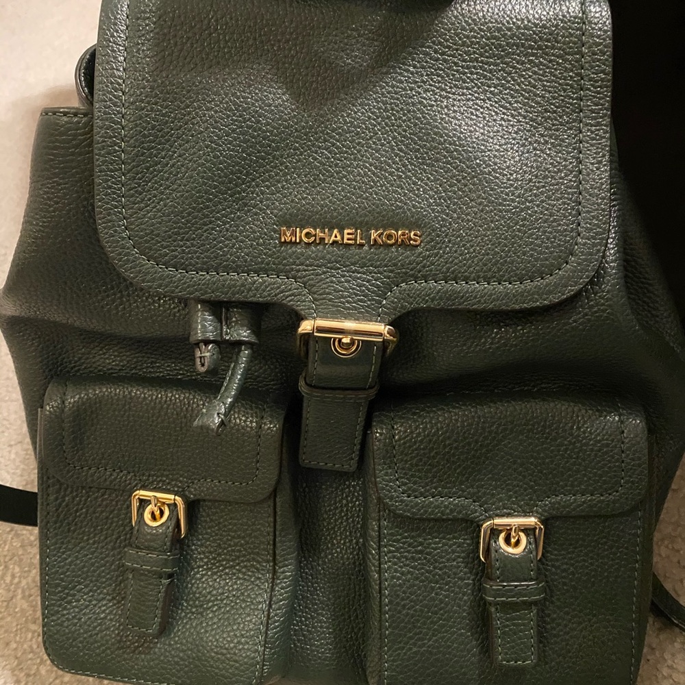 Michael Kors Leather Backpack